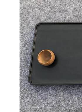 龙尾砚石头材料茶盘砚石茶海石质功夫茶具天然原石茶海