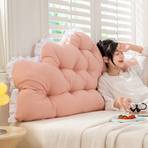 公主风床头软包靠背床上靠枕靠垫