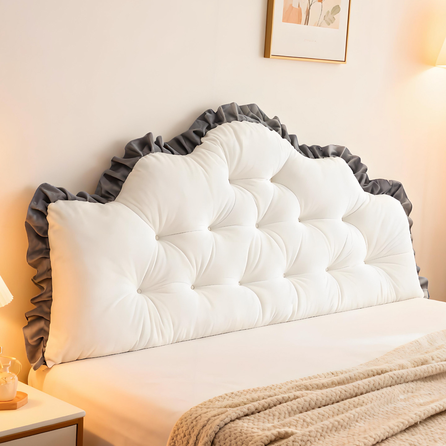 ins学生宿舍防撞靠枕卧室床头靠背软包榻榻米靠垫加高双人床软垫,居家布艺,床头靠垫,淘宝优惠券,粉丝福利购,淘宝优惠卷