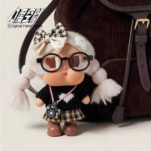 2026哭娃crybaby娃衣搪胶公仔vacation系列15-17cm衣服着着替套装