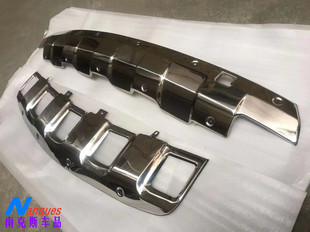 适用奔驰ML前W164后GL保险杠ML350下电镀ML300饰板ML500护杠包围