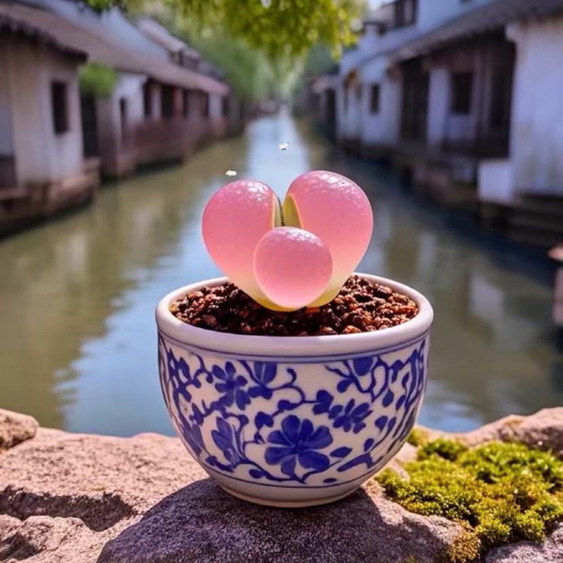 稀有粉元宝多肉植物多头花卉盆栽室内阳台防辐射绿植新手好养易活