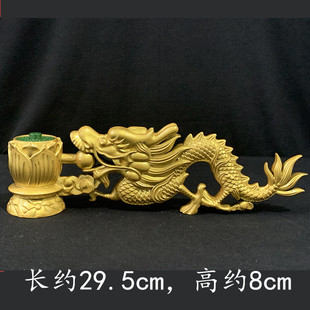 直销树脂实木手炉法器寺院用品寺院佛堂27cm31cm
