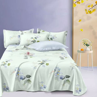 夏梦语】加厚加密大粗布包边透气1.5/1.8/2米宿舍炕单枕套床单