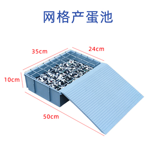 大号乌龟产蛋池繁殖盒网格晒台爬台沙盘龟箱沙池乌龟缸晒背孵蛋盒