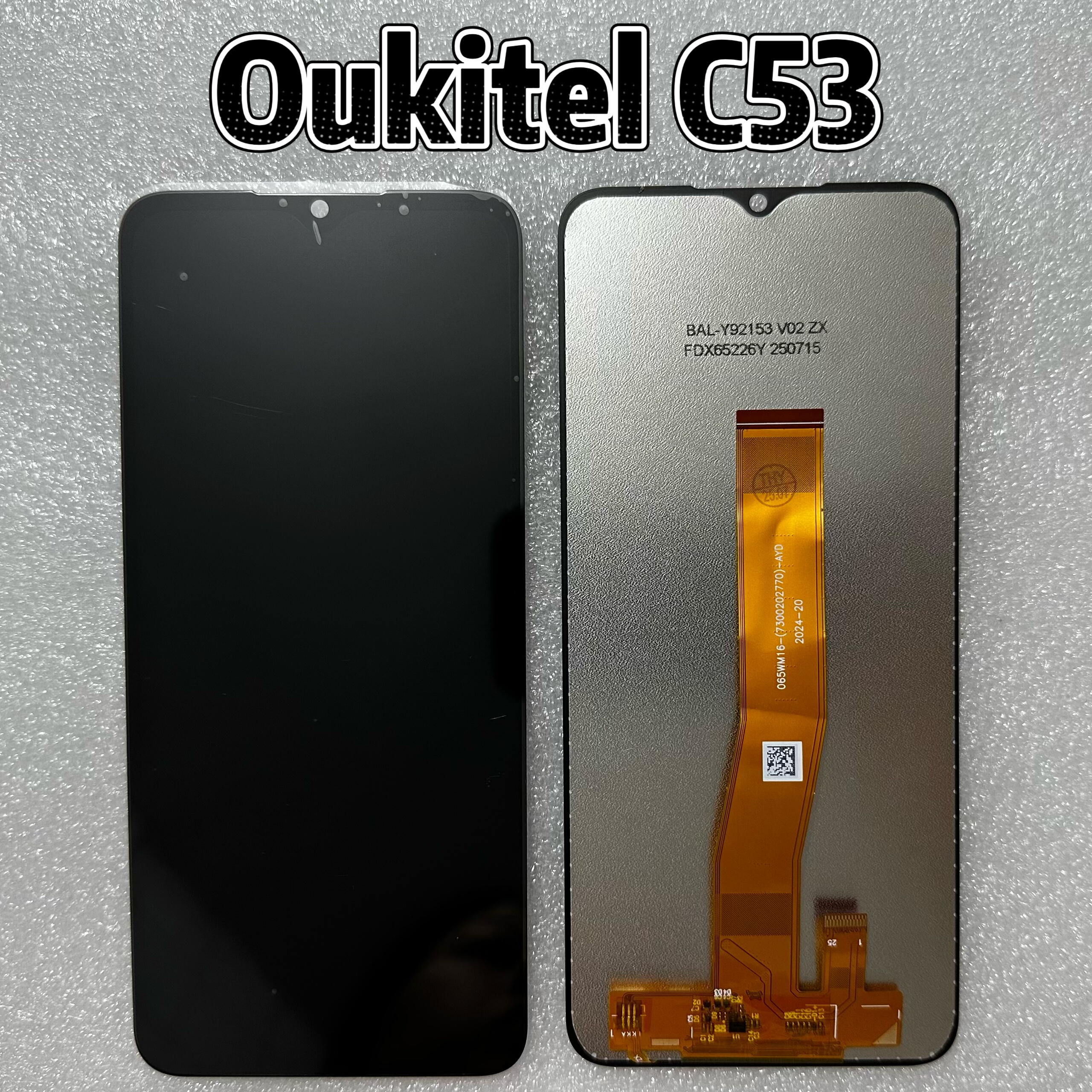 欧奇 Oukitel C53 手机屏幕总成液晶触摸显示屏 LCD Display