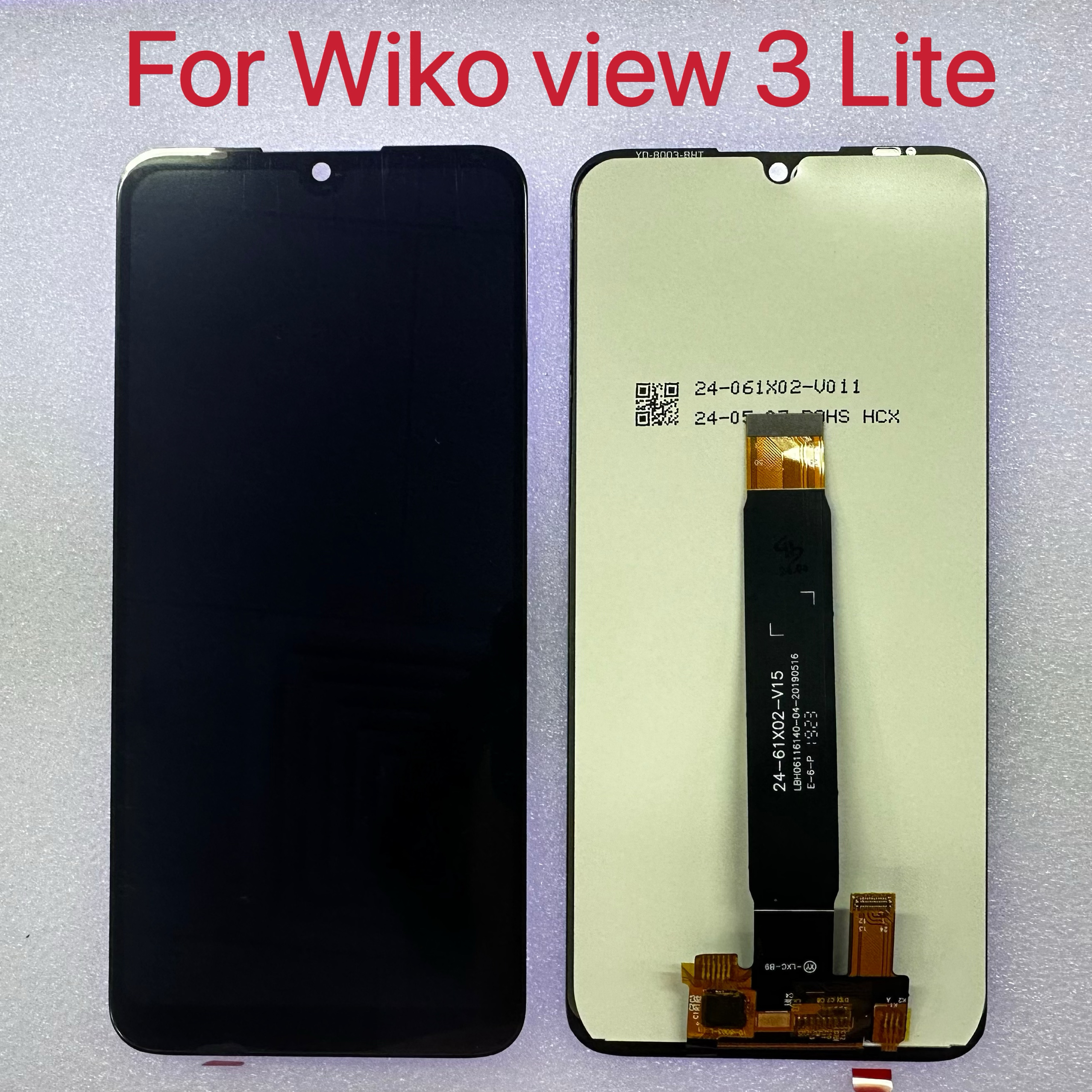 Wiko View 3 Lite W-V800 液晶总成显示屏 触摸屏 LCD Display 内