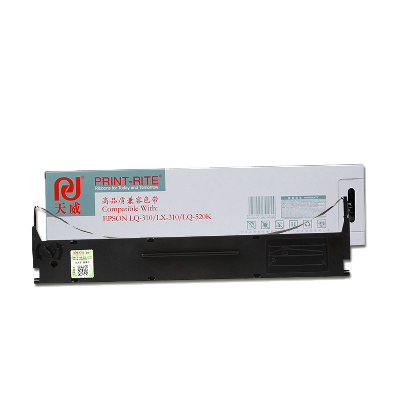 天威LQ300KH色带 适用爱普生LQ520K针式打印机色带 EPSON LQ310 LX310色带盒  S015634打印机色带