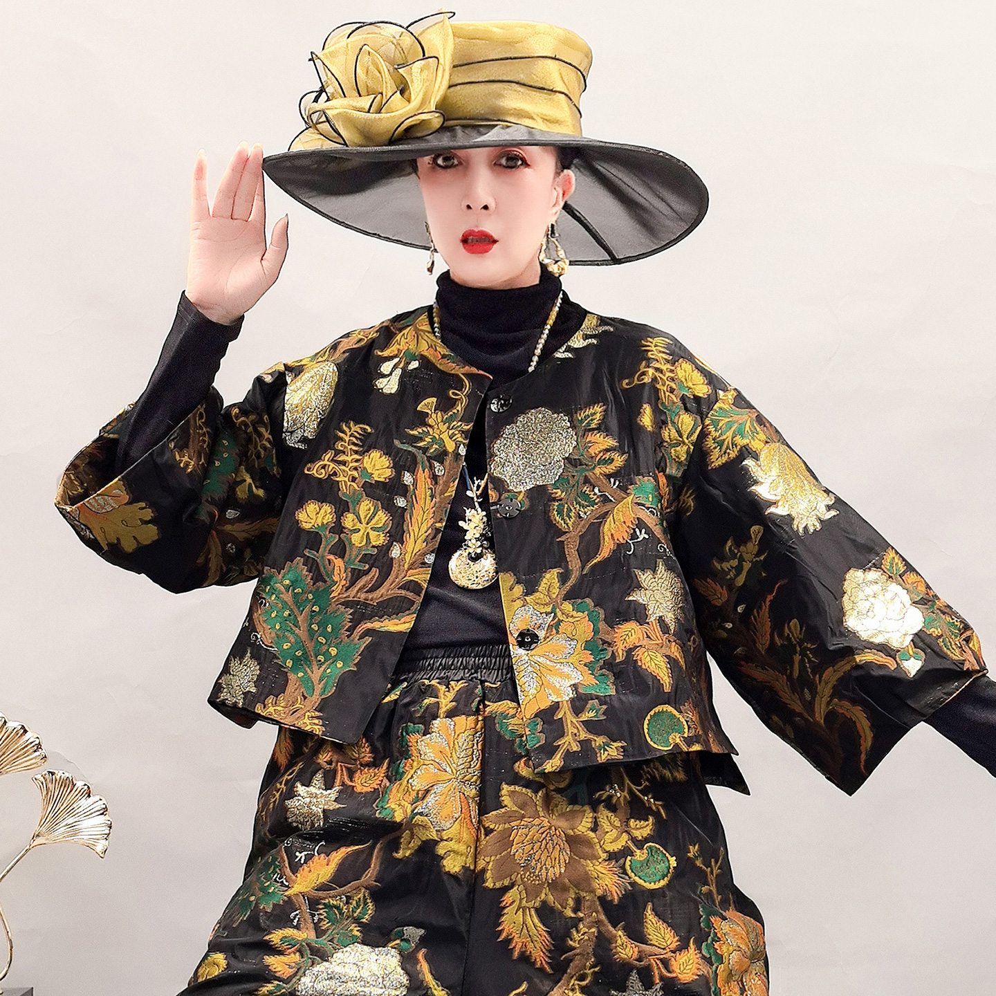 百搭简约优雅长袖上衣