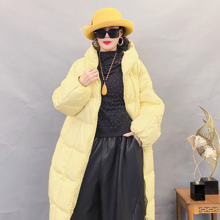 3133冬季厚款上新气质中长款时尚女装高端休闲百搭羽绒服