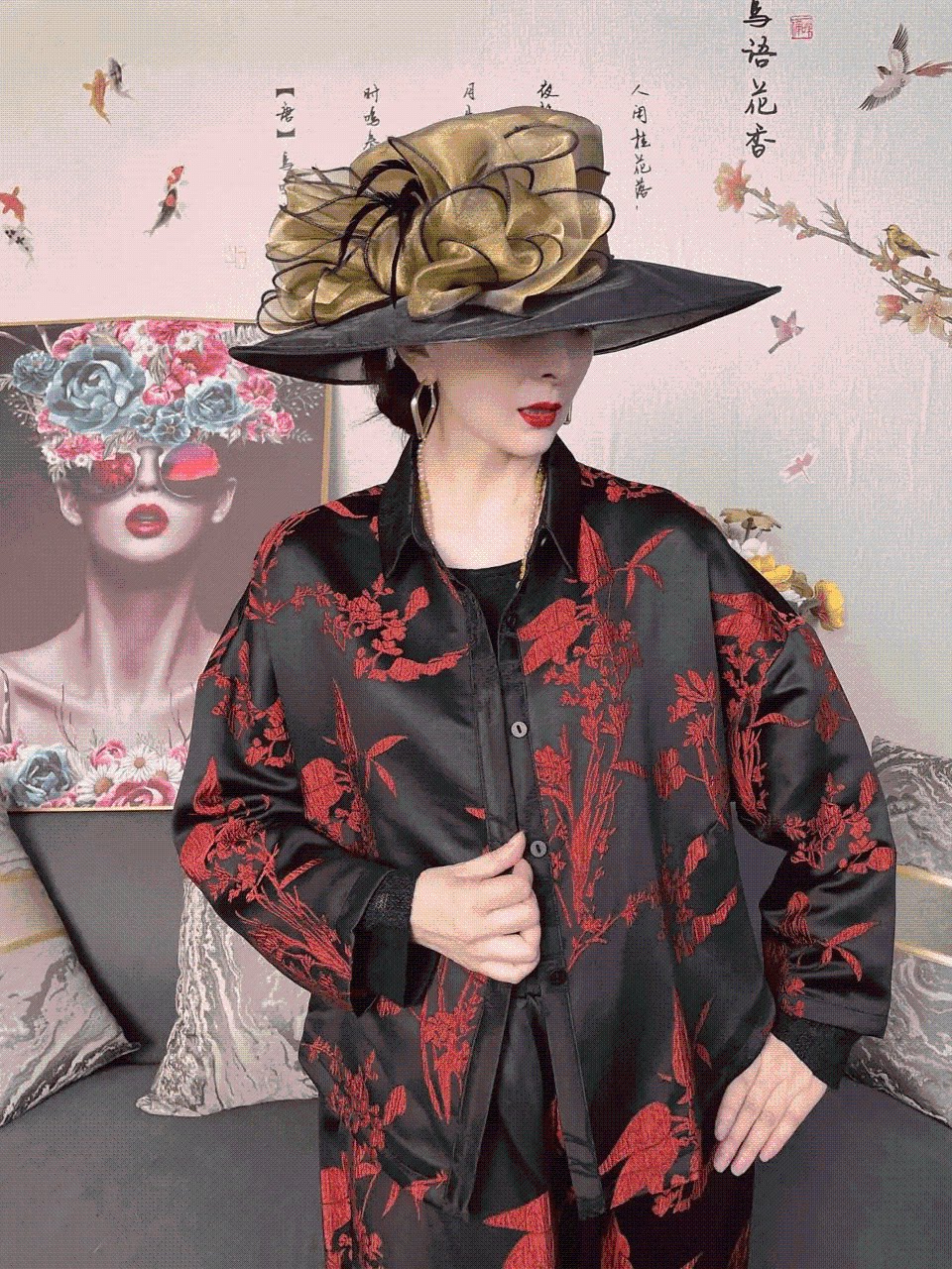 77033时尚复古优雅秋季上新洋气名媛气质休闲百搭外套