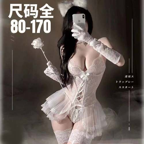 qqny大码晴趣内衣蕾丝睡裙