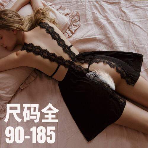 大码吊带蕾丝吊带连衣裙