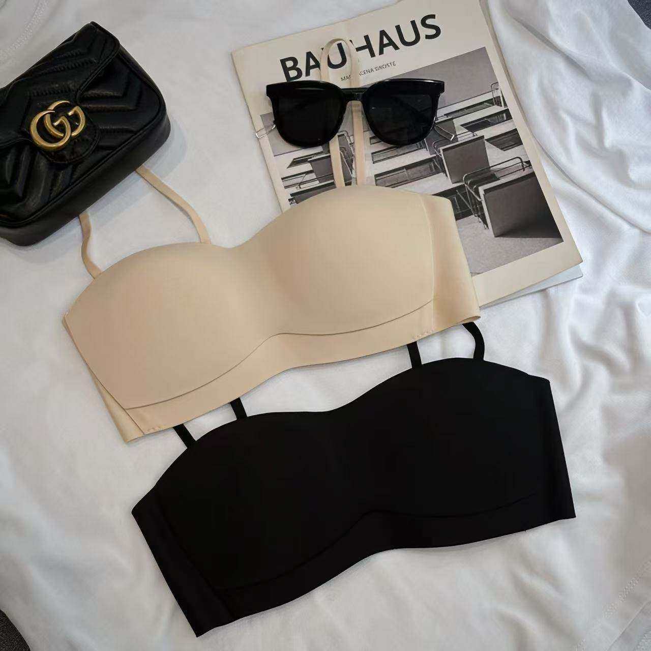 【大美唤粉丝专享】【轻氧1.0】蹦迪不掉无肩带内衣女HDYJH9551,女士内衣/男士内衣/家居服,保暖背心,淘宝优惠券,粉丝福利购,淘宝优惠卷