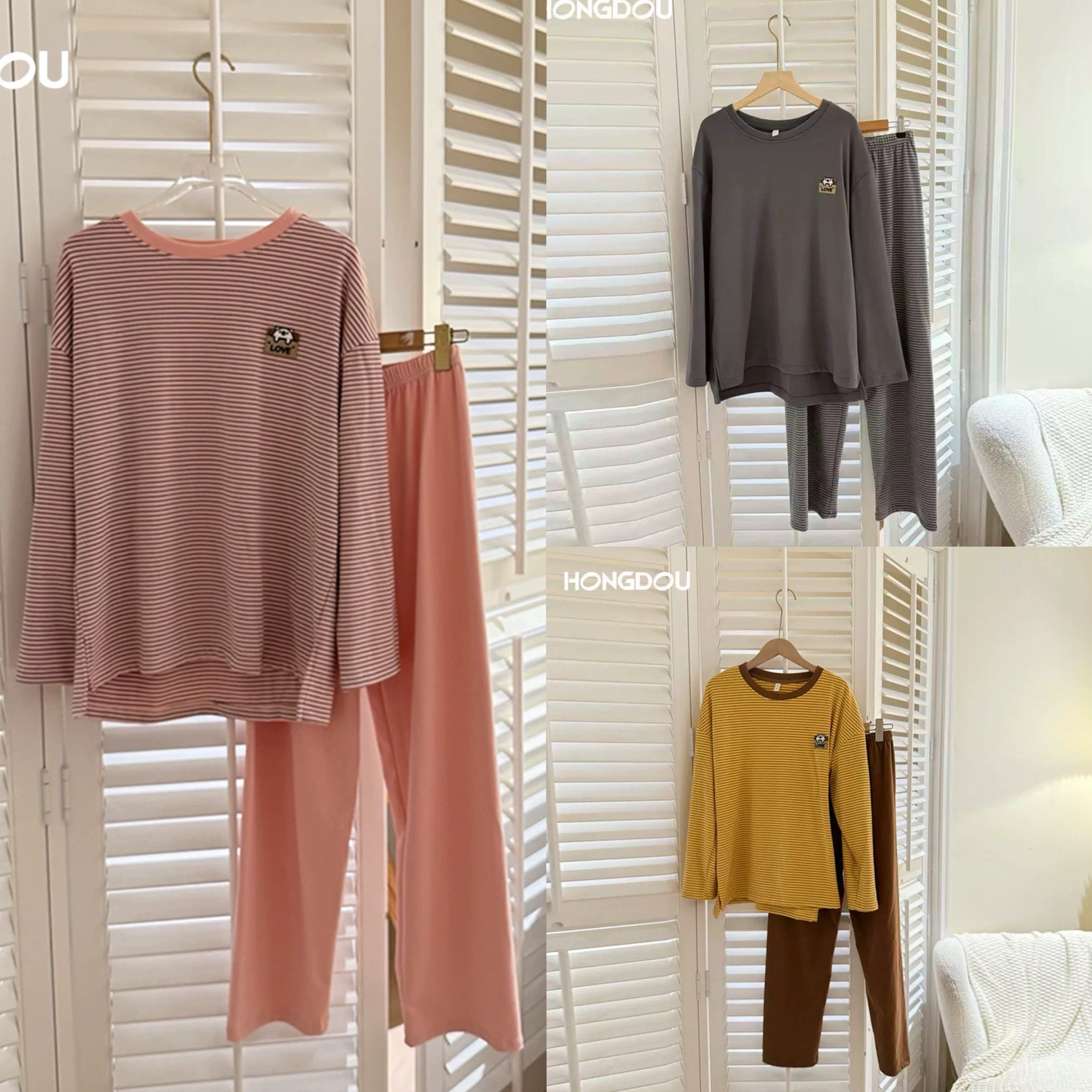 【张快快专属】绚丽多彩情侣休闲家居服H5N6965（卡码拍大）