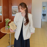 【现货】秋粗花呢小香风外套698-P135-K188，女装短外套，浙宝113