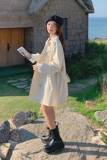 新款21秋季风衣外套006-607-P115-K168，女装风衣，浙宝113
