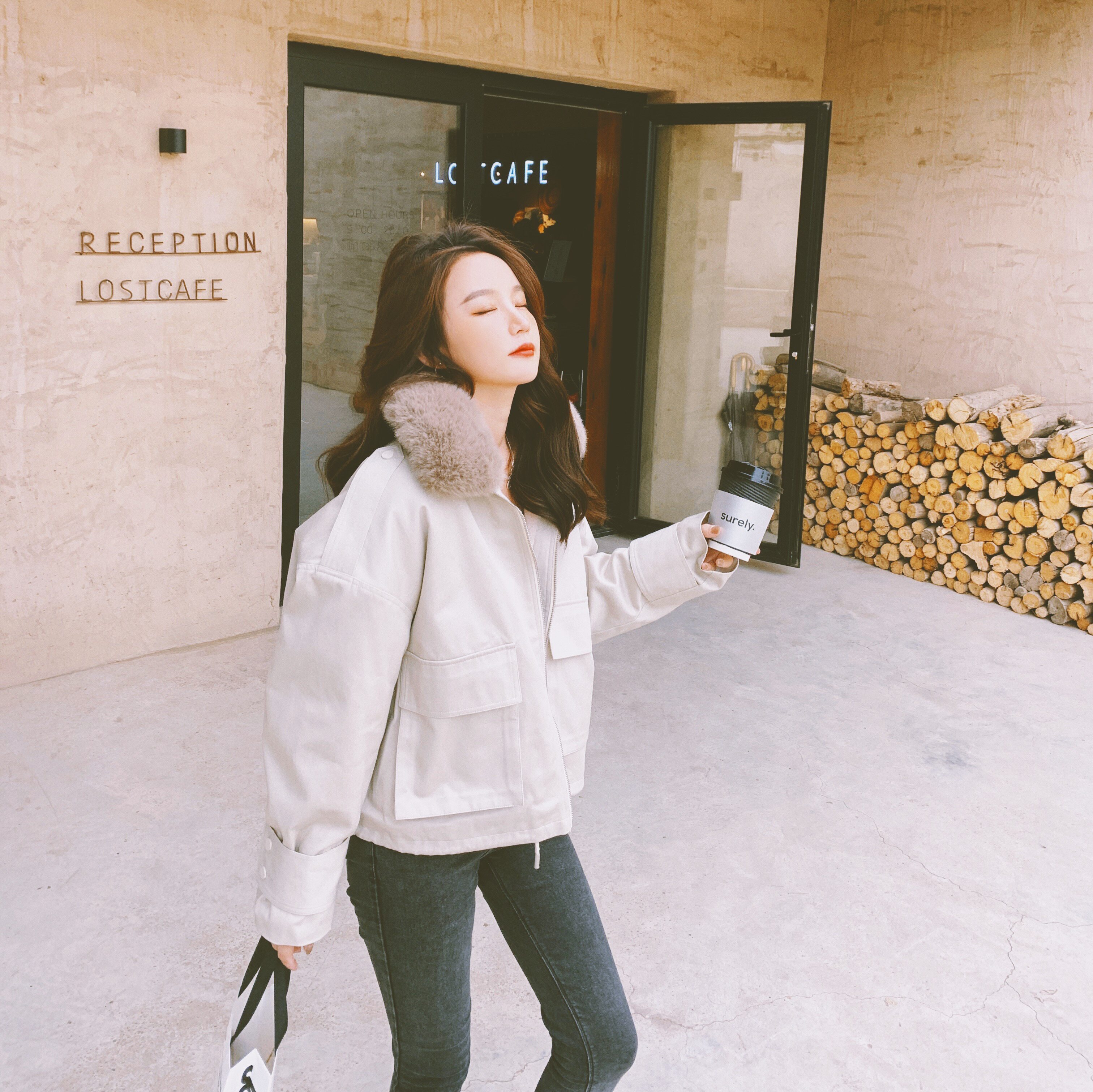 【现货】短款派克服612-P170-K258，女装派克服，浙宝113