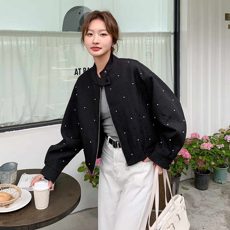 【现货】重工钉珠夹克外套537-P155-K218,女装短外套,浙宝113