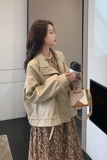 【原006现货】PU短款皮衣2C281-8866-p120-k188，女装皮衣，浙宝113