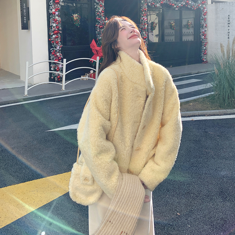 【现货】带包包奶呼呼皮毛一体513-P195-K288,女装羊羔毛/颗粒绒,浙宝113 【现货】带包包奶呼呼皮毛一体513-P195-K288,女装羊羔毛/颗粒绒,浙宝113