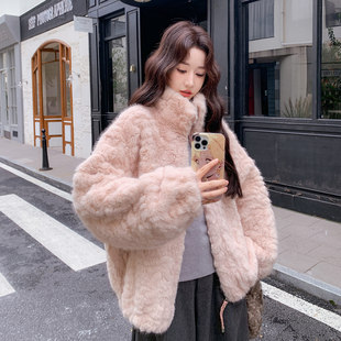 P215 C88 花狐貂环保皮草皮毛一体 K318 大货已出