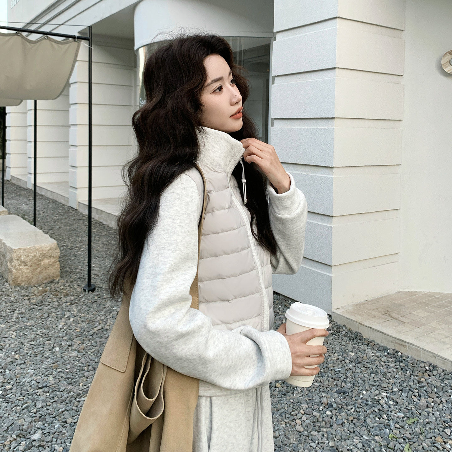 【大货已出】90绒排骨羽绒服+加绒休闲裤羽绒套装 A13-P295-K428