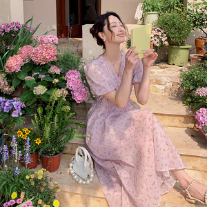 【大货已出】小樱花碎花连衣裙819-P110-168图片