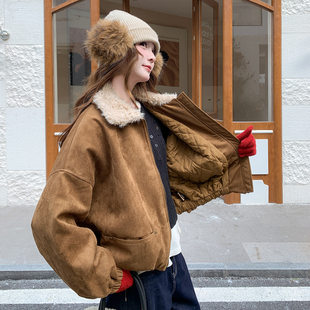 P185 C92 夹棉内里麂皮绒小棉衣 K268 首发现货