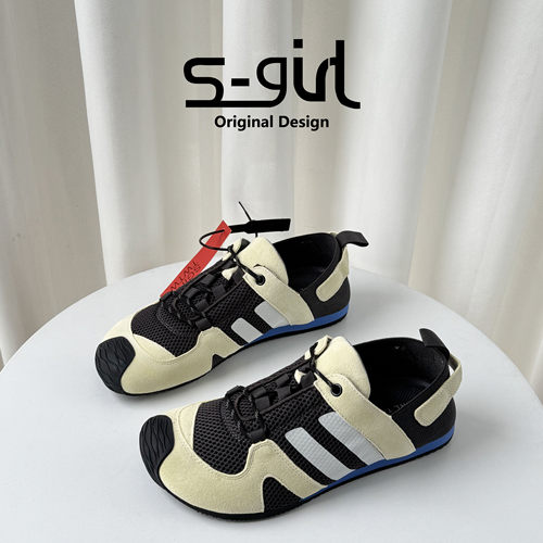 SGIRL TWTW徒步运动德训鞋女网球鞋2025新款网面户外爬山板鞋潮