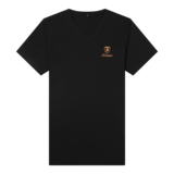 夏季男士短袖T恤圆领纯色中青年刺绣百搭半袖体恤衫QLM88213-P60，男装T恤，电商B212（原钱塘6029）