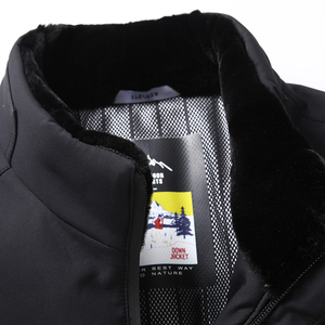 新款中年夹克男士休闲棉服立领爸爸秋装外套男上衣MF5883图片
