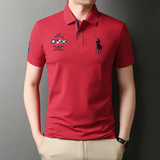 精品时尚短袖T恤男上衣夏季中年男士潮流半袖体恤polo衫D1203-P65，男装T恤，电商B212（原钱塘6029）