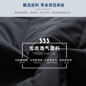 冬季爸爸棉衣男士加厚脱卸毛领休闲多口袋棉服冬装外套J909图片