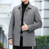 浅卡其格子