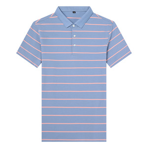 爸爸短袖t恤男夏装polo打底衫中年男士上衣夏季QLM88123-P75图片