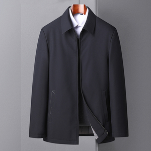 爸爸外套中老年人棉衣加厚棉服上衣服老人秋冬季棉袄MF5882图片