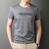 时尚印花短袖T恤男圆领夏装新款青年男士休闲纯色体恤衫D9216-P58，男装T恤，电商B212（原钱塘6029）