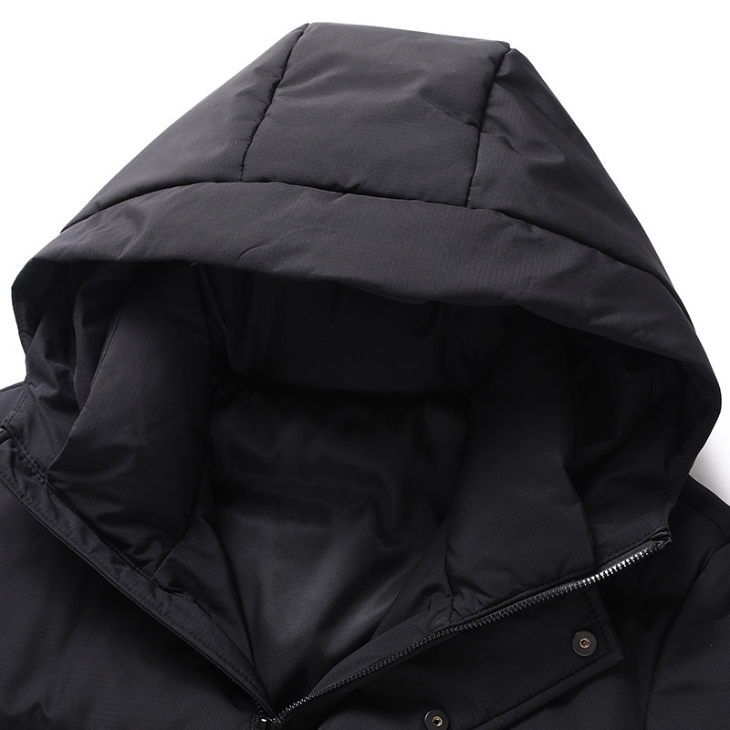 羽绒服男装中年爸爸秋冬季厚款中老年人中长款宽松外套YR860,男装羽绒服,电商B212（原钱塘6029）