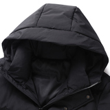 羽绒服男装中年爸爸秋冬季厚款中老年人中长款宽松外套YR860，男装羽绒服，电商B212（原钱塘6029）