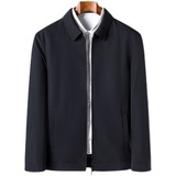 2021秋季新款男士夹克外套男中年男士商务休闲上衣服J8801-P135，男装夹克，电商B212（原钱塘6029）