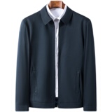 2021春季新款男士夹克外套男薄款中年男士休闲上衣服21J8801-P135，男装夹克，电商B212（原钱塘6029）