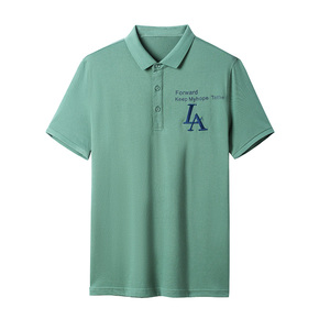短袖T恤男纯色POLO衫夏季新款男士休闲潮流半袖体恤衫D821-P60图片