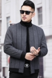 精品男装羊毛夹克外套男春季新款男士立领休闲毛呢上衣L2015-P240，男装夹克，电商B212（原钱塘6029）