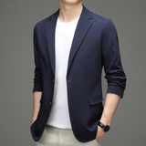 秋季新款2021中青年男士西装纯色商务休闲小西服外套AJY2202-P185，男装西服，电商B212（原钱塘6029）