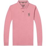 精品男装时尚长袖T恤男翻领秋季男士休闲绣标POLO衫上衣D6688-P70，男装Polo衫，电商B212（原钱塘6029）