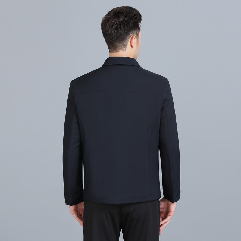 冬季棉衣男宽松爸爸装冬装中年男士休闲翻领纯色棉服S2035-P150,男装棉衣,电商B212（原钱塘6029）