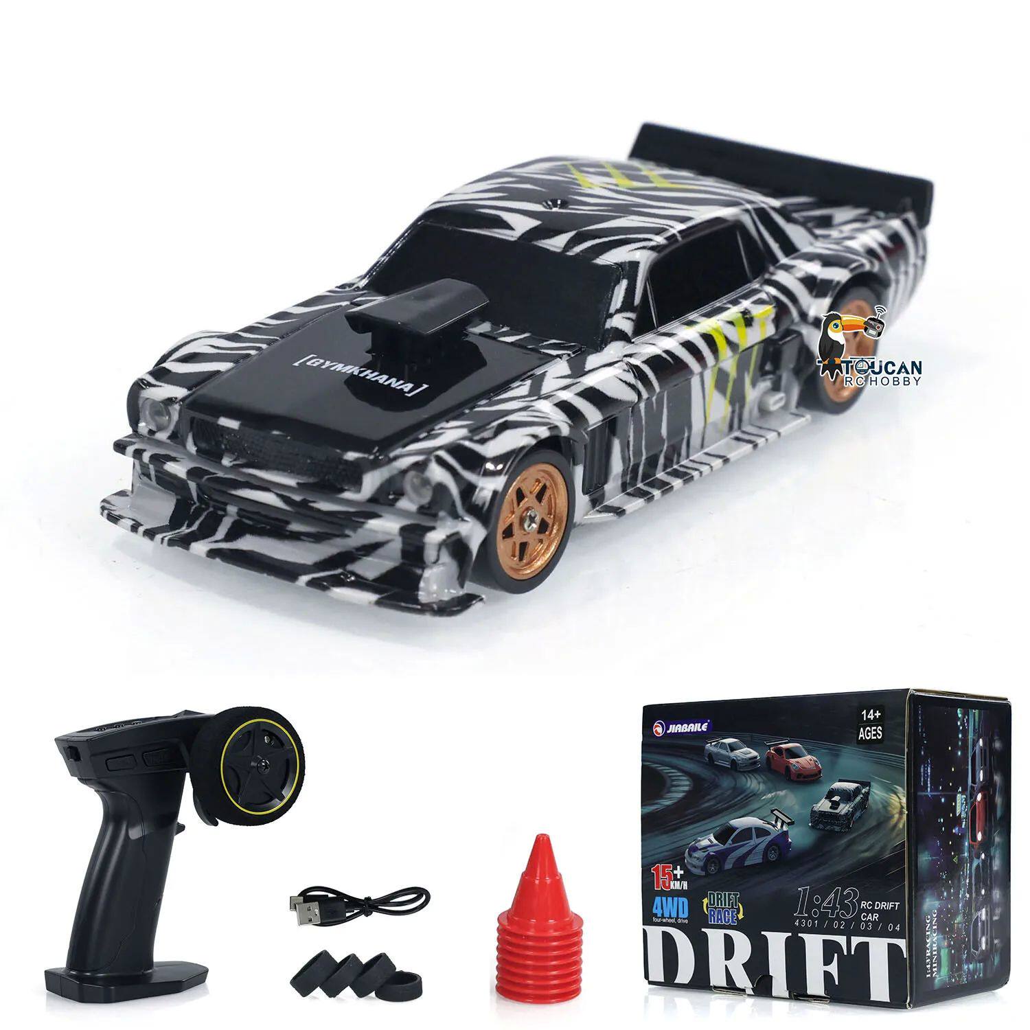 1|43 야외 무선 조종 드리프트 카 4WD RC 미니 경주용 자동차
