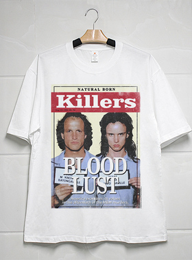 Retro47 The Killers90年代古着美式复古宽松男女百搭圆领短袖T恤