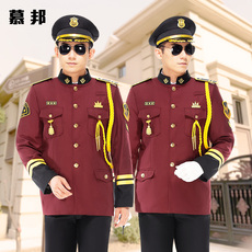 Спецодежда 保安工作服春秋套装冬制服酒店门卫物业形象岗礼宾制服售楼部外套 64585214